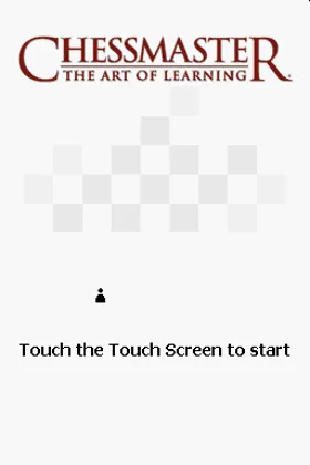 Chessmaster - The Art of Learning (USA) (En,Fr,Es) screen shot title